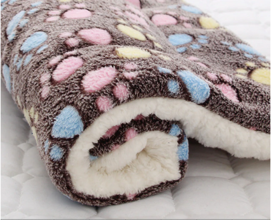 Soft Plush Flannel Fleece Pet Mat / Bed