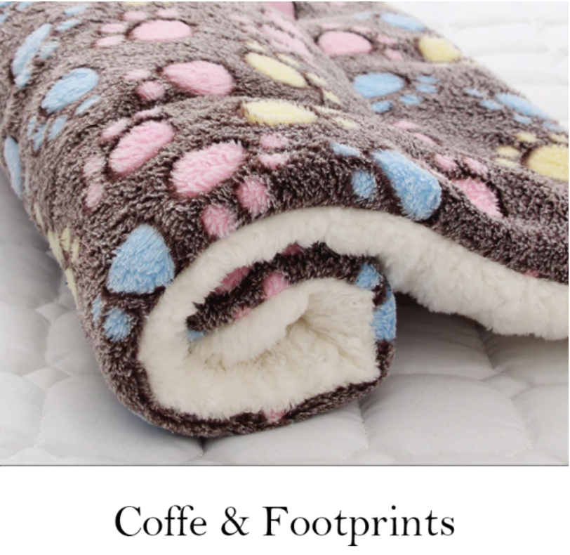 Soft Plush Flannel Fleece Pet Mat