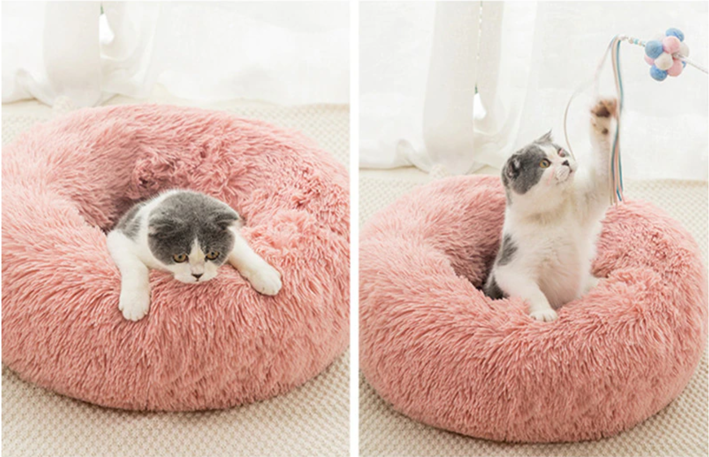 Donut Plush Pet Bed