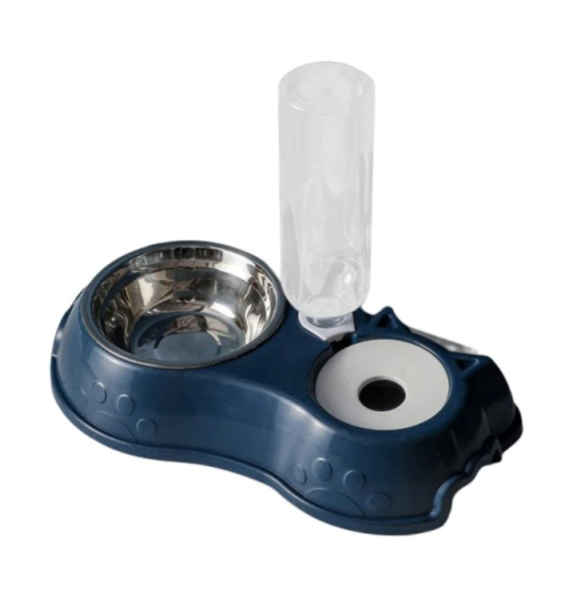 Multiple Use Pet Food and Water Bowl